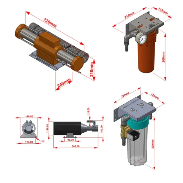 watermaker AN-30 scheme